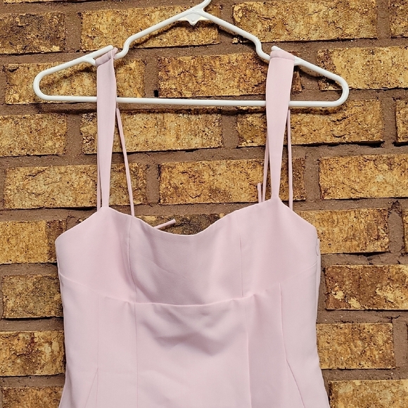 Oh Polly Blush Pink Mini Dress Size 4 New with Tags - Picture 6 of 10